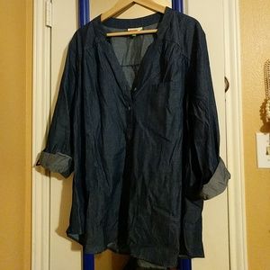 Denim Blouse